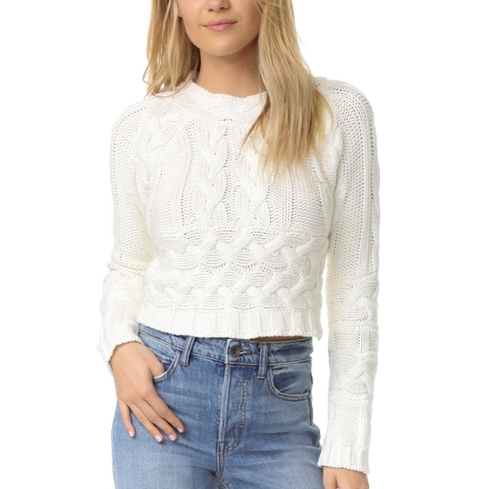 FLL Greenwich crop sweater